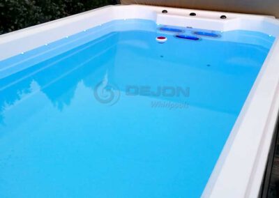 ENYA 585 Luxus Swim Spa Pool von DEJON Whirlpools hier Schwimmbecken mit Gegenstromanlage