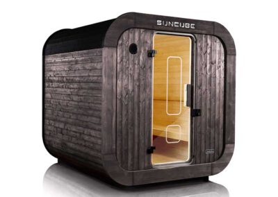 SunCube Sauna Panorama kaufen bei DEJON Whirlpools aus 72189 Vöhringen