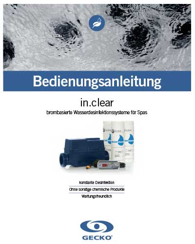 inclear Bedienungsanleitung komplett inclear Bedienungsanleitung komplett